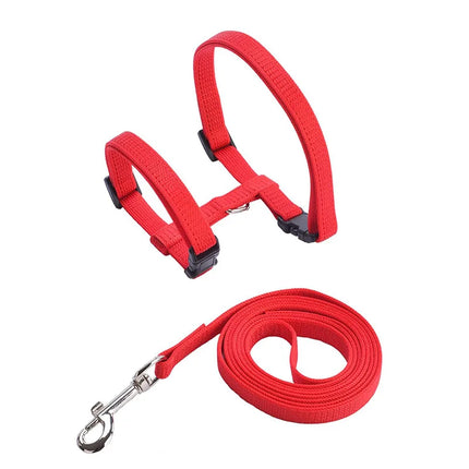 Cat harness and leash set