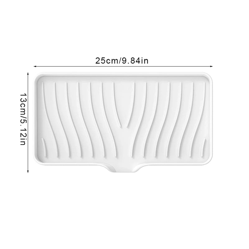 Bandeja de silicona con escurridor para fregaderoAccesorios para fregadero