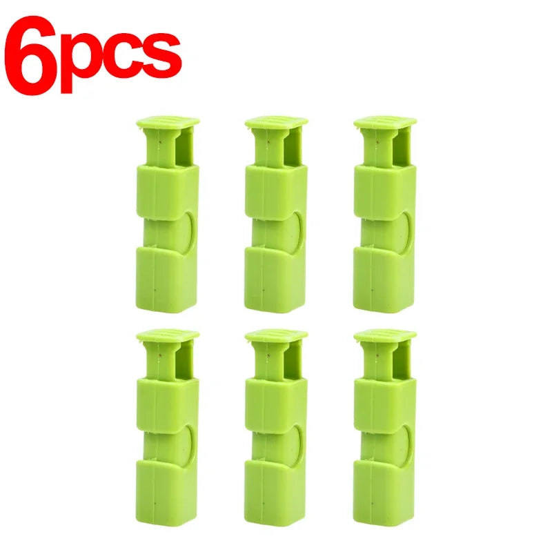 Pinzas reutilizables para sellar bolsas de alimentos – pack de 6 o 12 unidadesPinzasHome & Garden > Kitchen & Dining > Food Storage Accessories > Twist Ties & Bag Clips > Bag Sealing Clips
