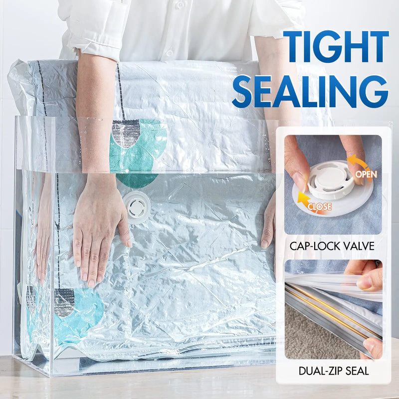 Bolsas de almacenamiento al vacío para ropa y ropa de camaBolsas de vacío