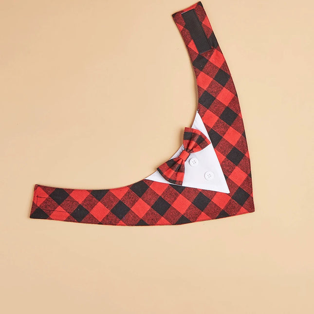 Bandana with bow tie for dogs