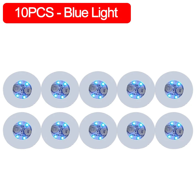 Posavasos LED adhesivos para vasos y botellas · Luces decorativas multicolorPosavasosHome & Garden > Kitchen & Dining > Barware > Coasters