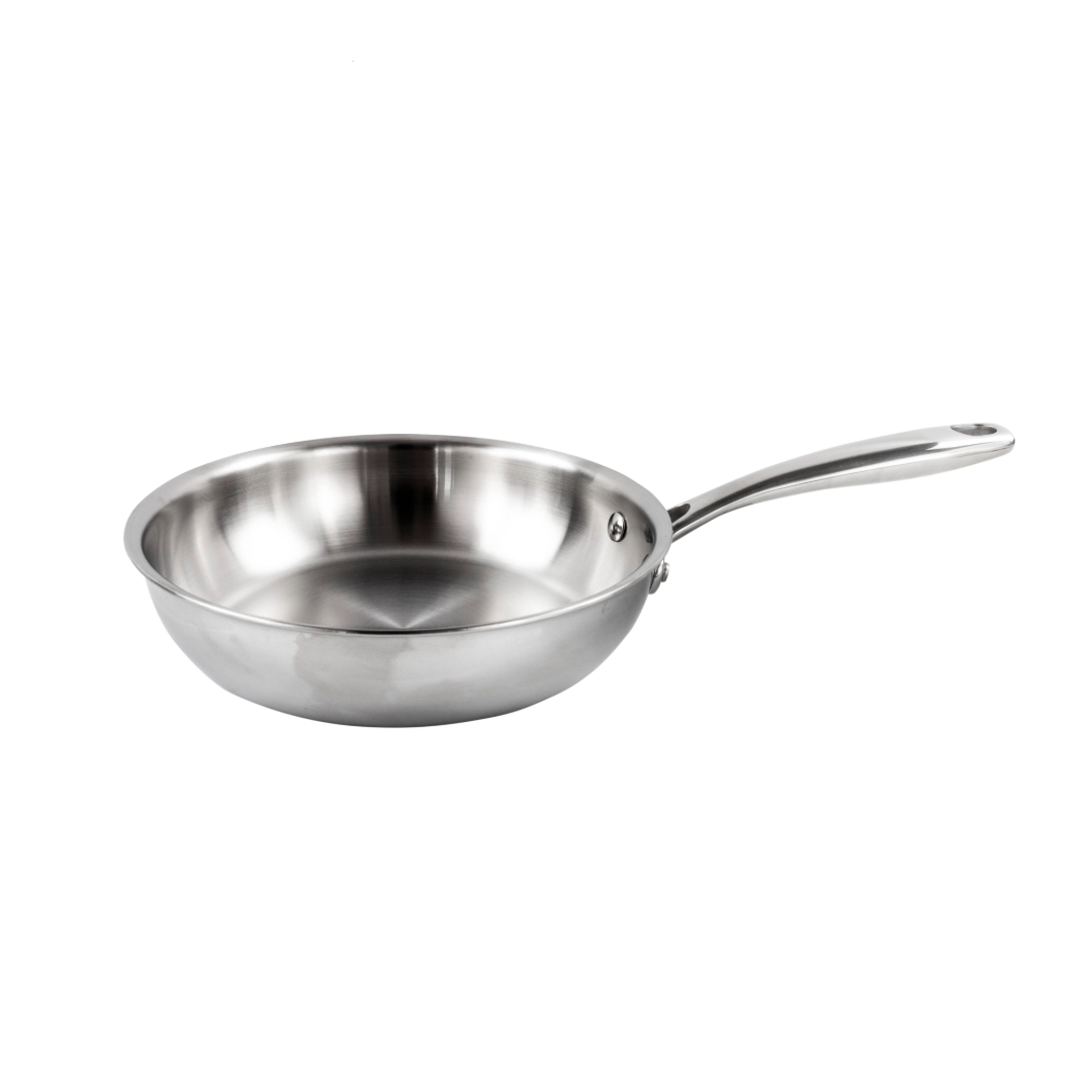 Sartén de Acero Inoxidable 3 Capas – Base Full Induction