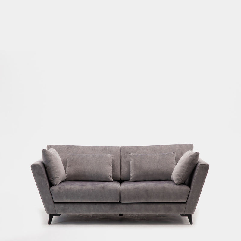 Sofá moderno con cojines de cabecera para la sala con estilo