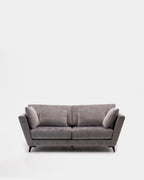 Sofá moderno con cojines de cabecera para la sala con estilo