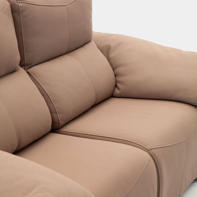 Sofá de dos plazas fijo | compacto para parejas modernas