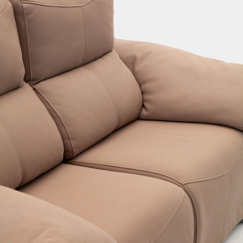 Sofá de dos plazas fijo | compacto para parejas modernas