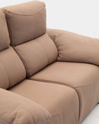 Two-seater fixed sofa | compact for modern couples