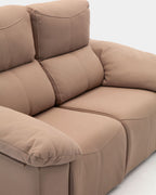 Two-seater fixed sofa | compact for modern couples
