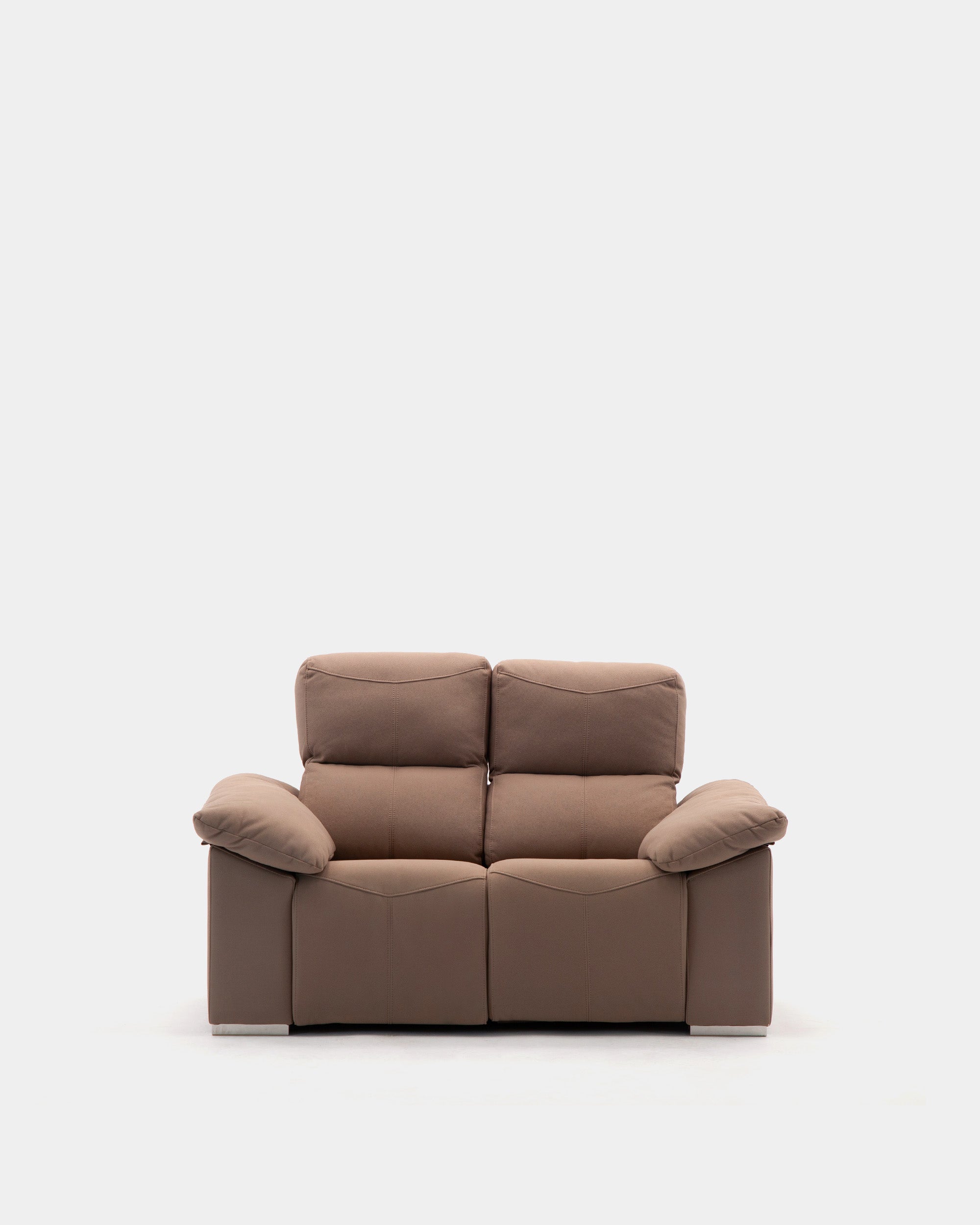 Sofá de dos plazas fijo | compacto para parejas modernas