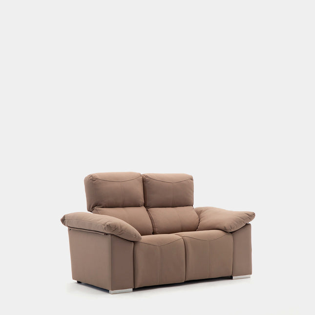 Sofá de dos plazas fijo | compacto para parejas modernas