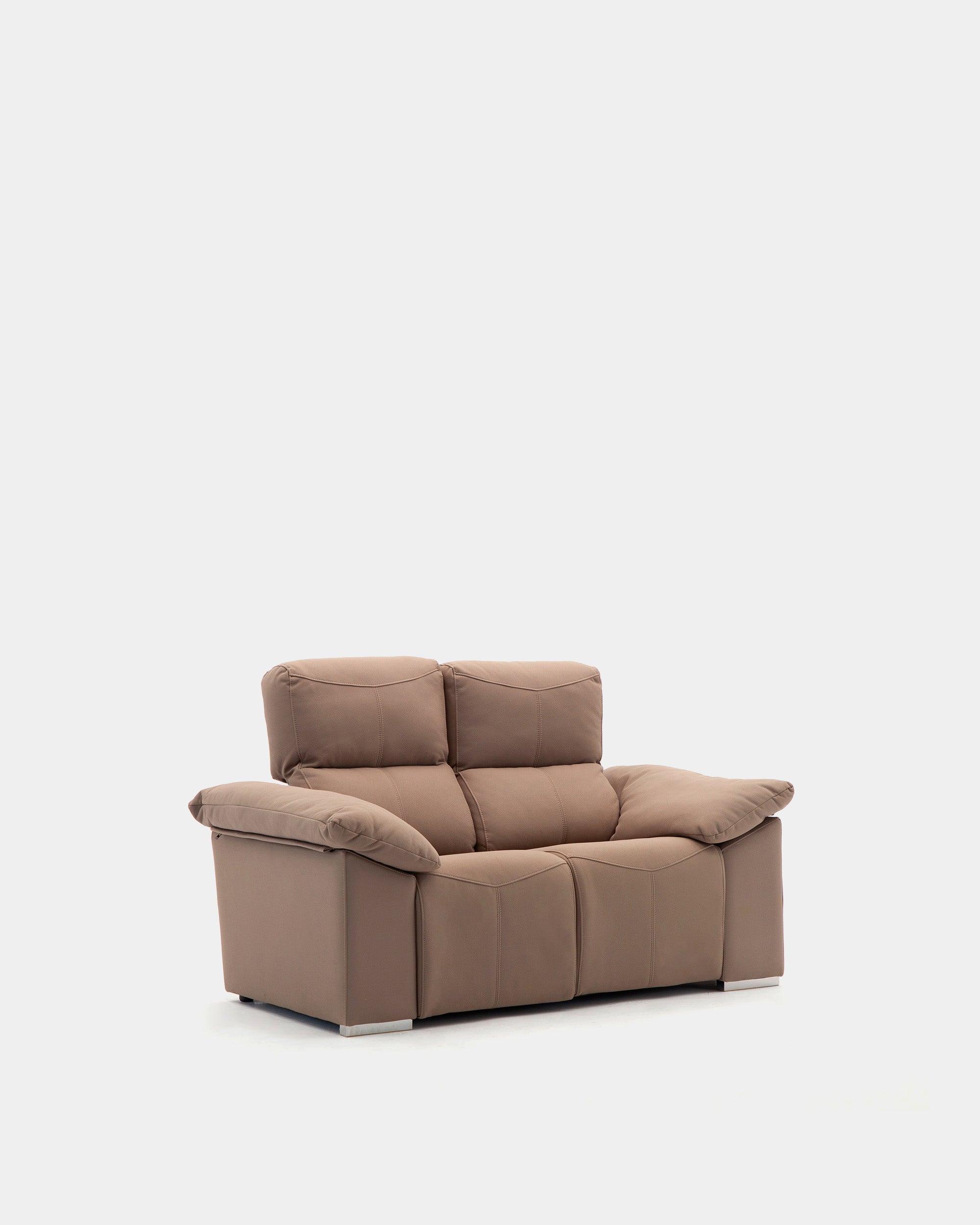 Sofá de dos plazas fijo | compacto para parejas modernas