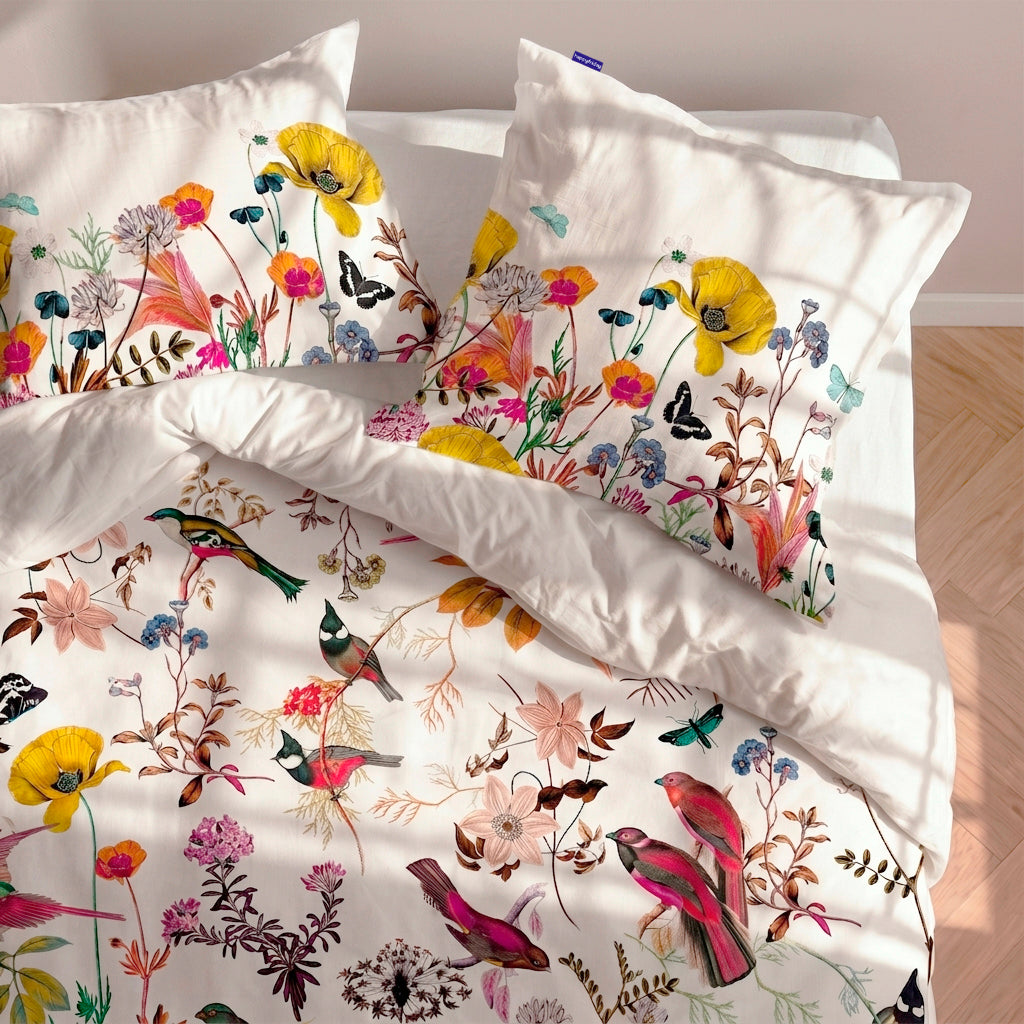 Birds of paradise Funda de almohada