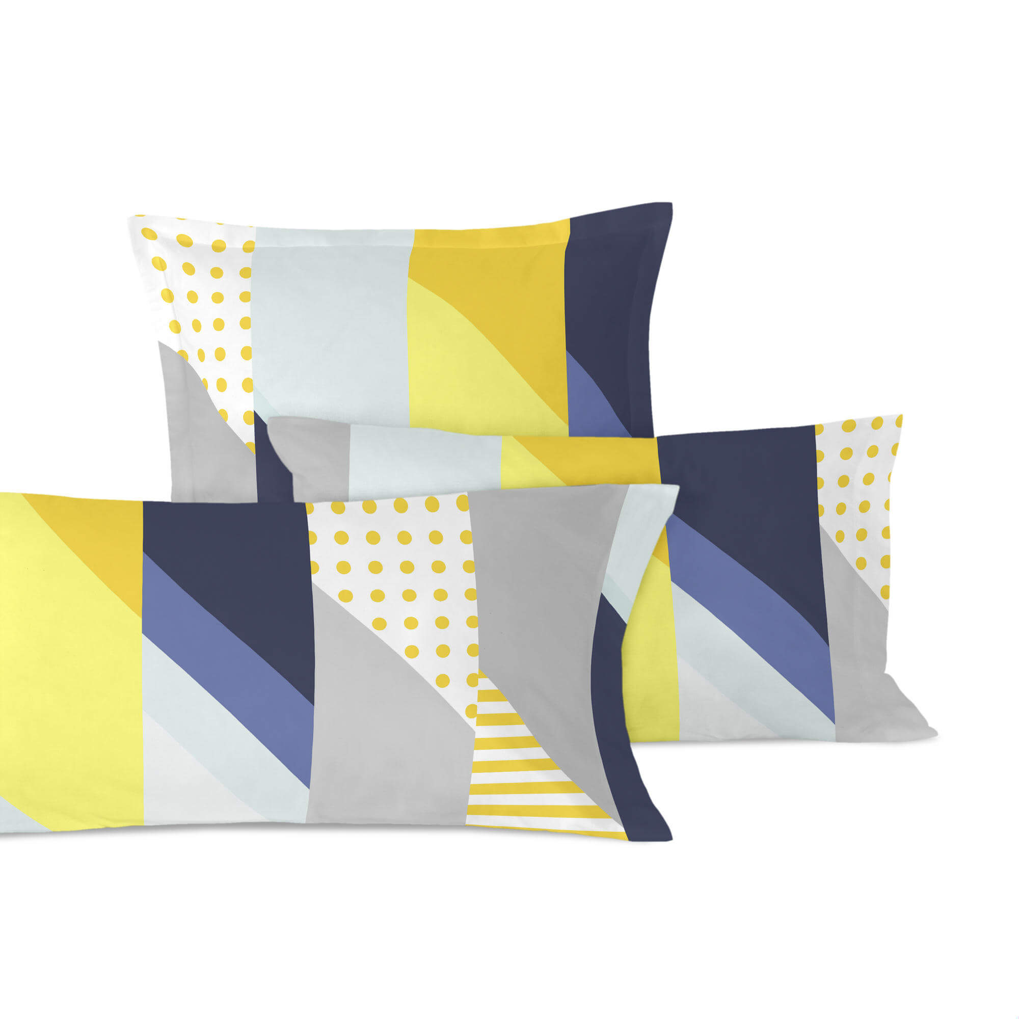 Fronha com estampado de bolinhas Geo