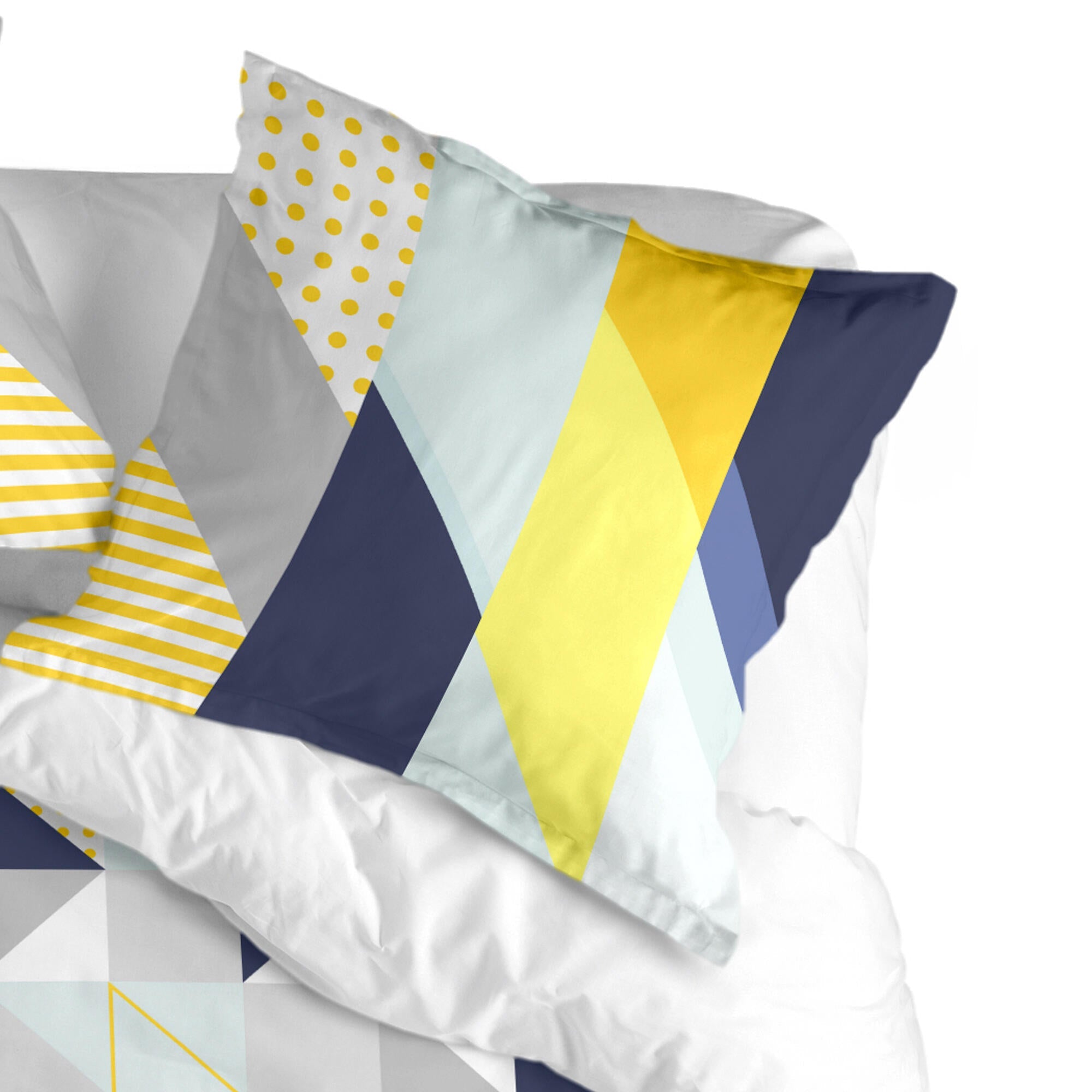 Fronha com estampado de bolinhas Geo