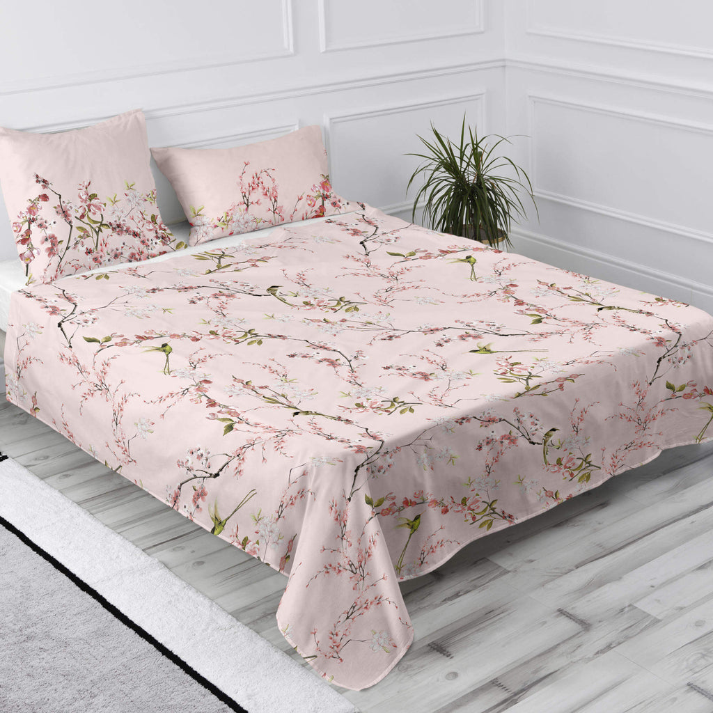 Chinoiserie rose Sábana