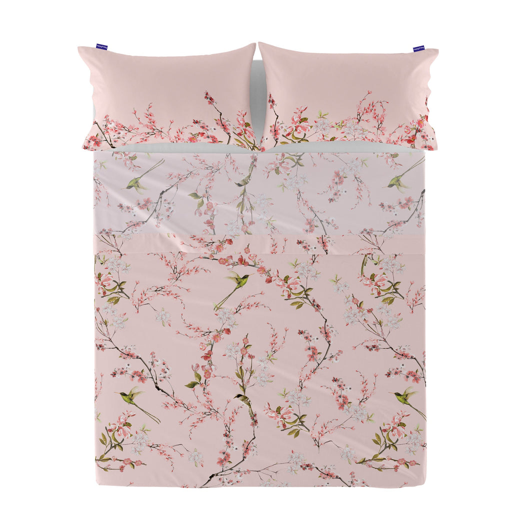 Chinoiserie rose Sábana