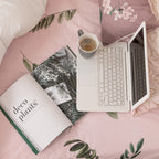Blooming fitted sheet