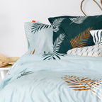 Foliage mint Pillowcase