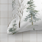 Mystical winter Fitted sheet