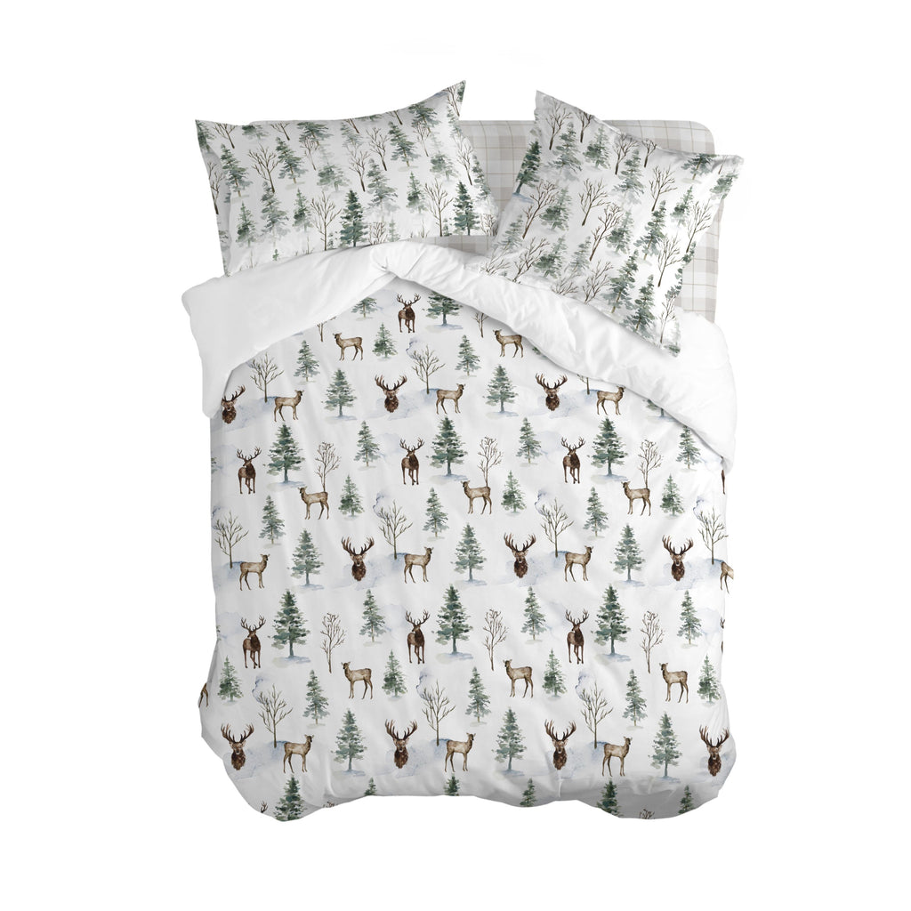 Mystical winter Fitted sheet