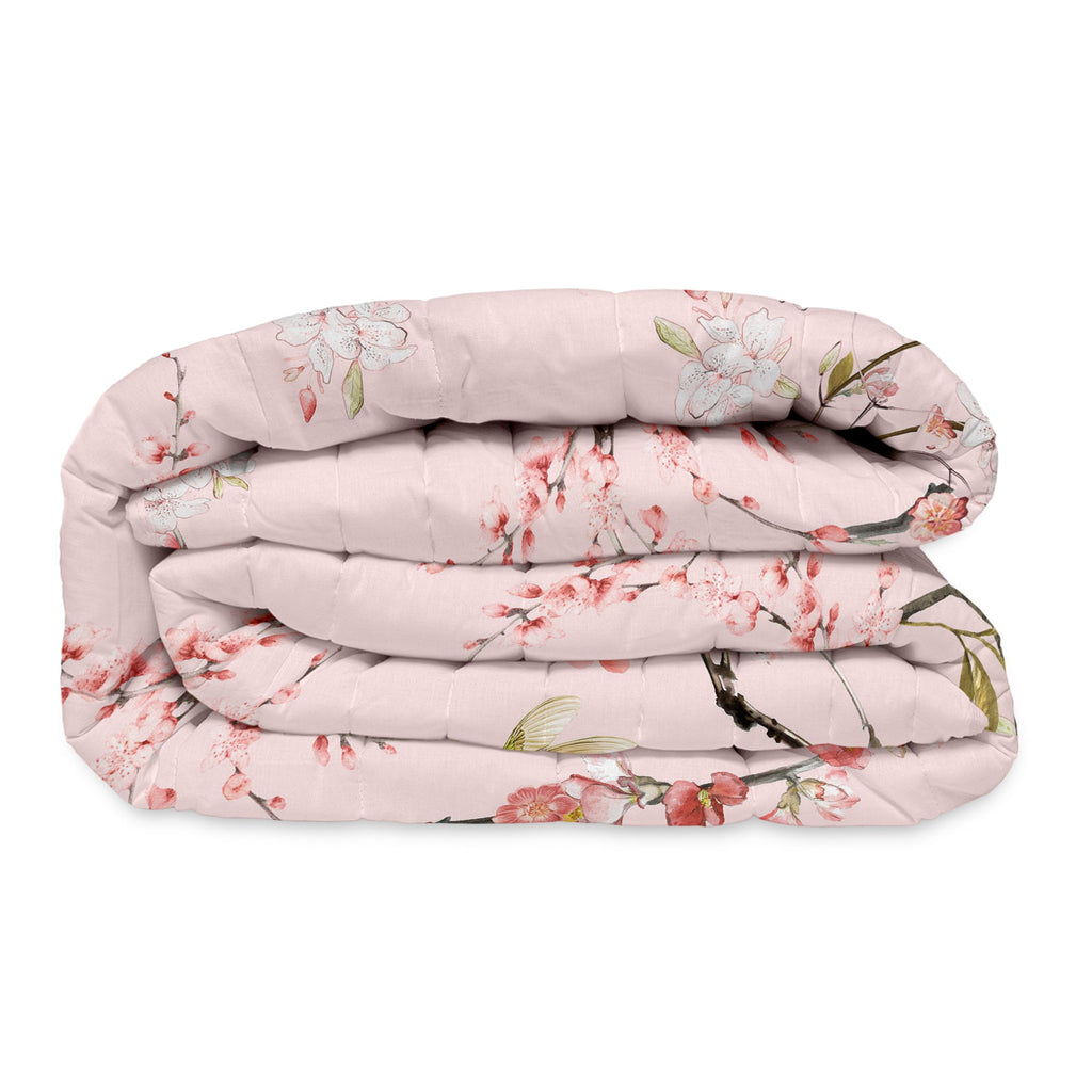 Chinoiserie rose Quilt