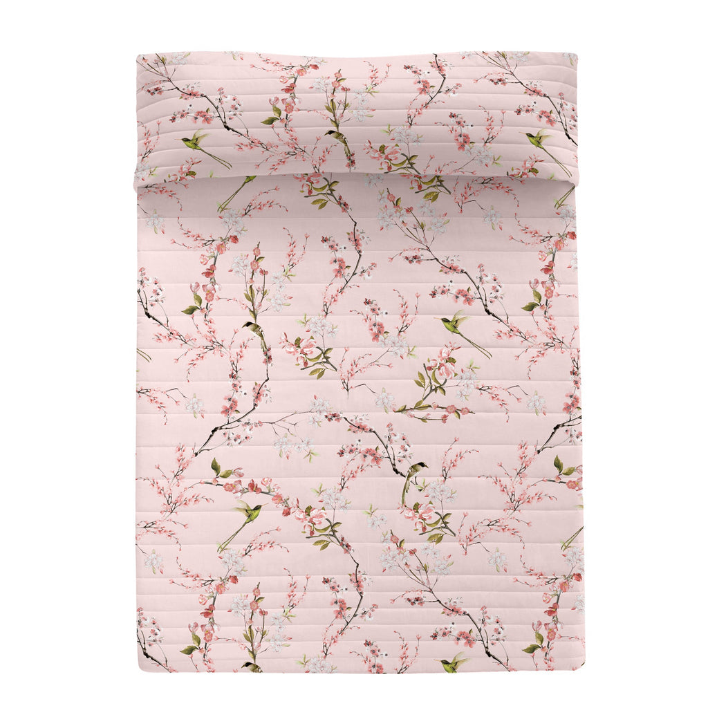 Chinoiserie rose Quilt