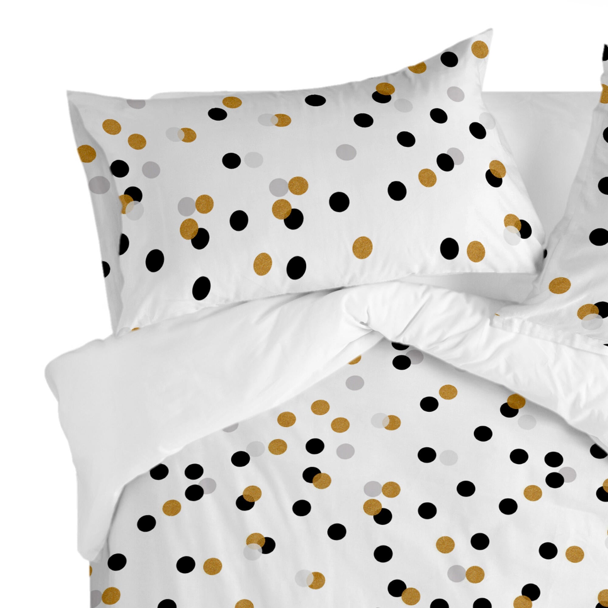Golden dots Pillowcase