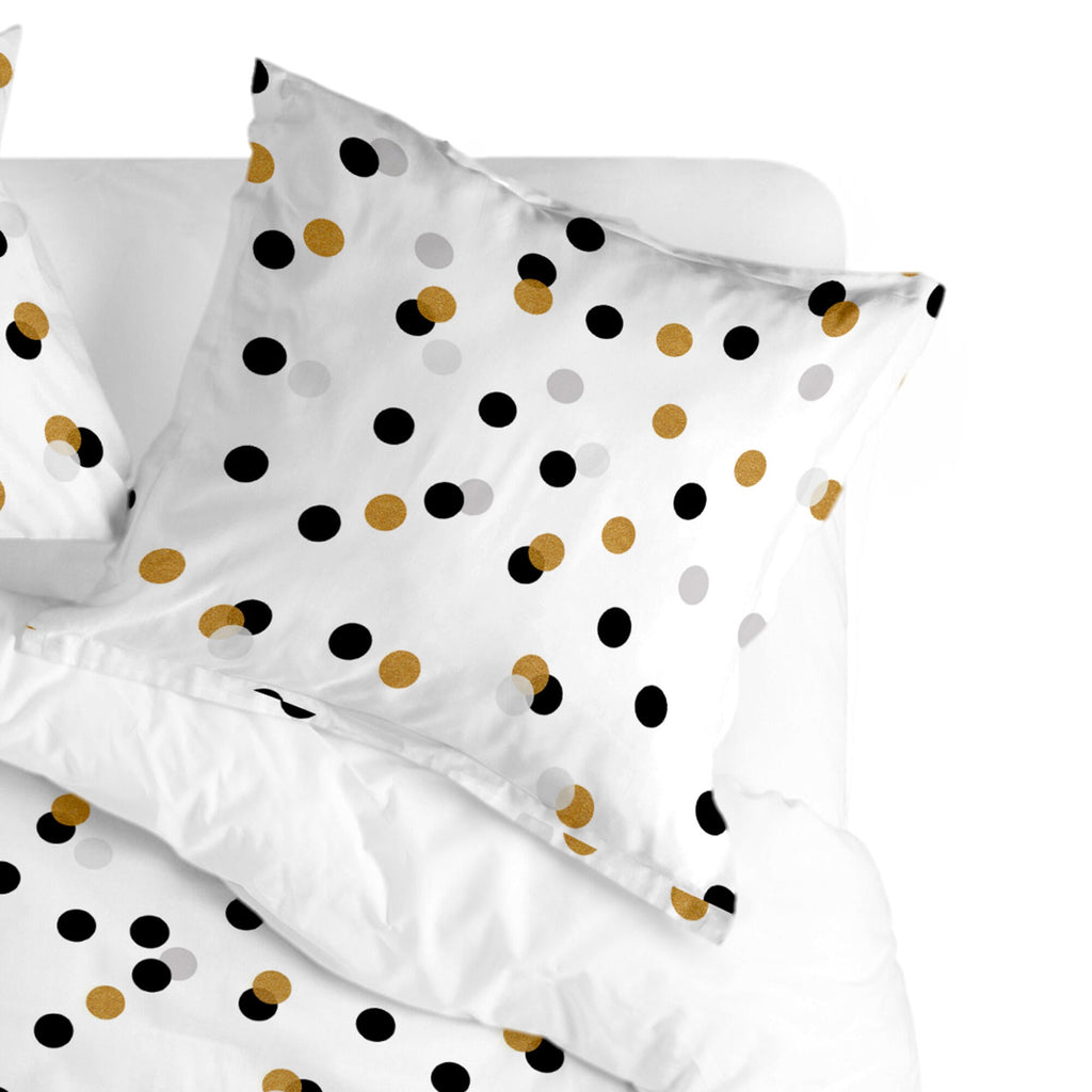 Golden dots Pillowcase