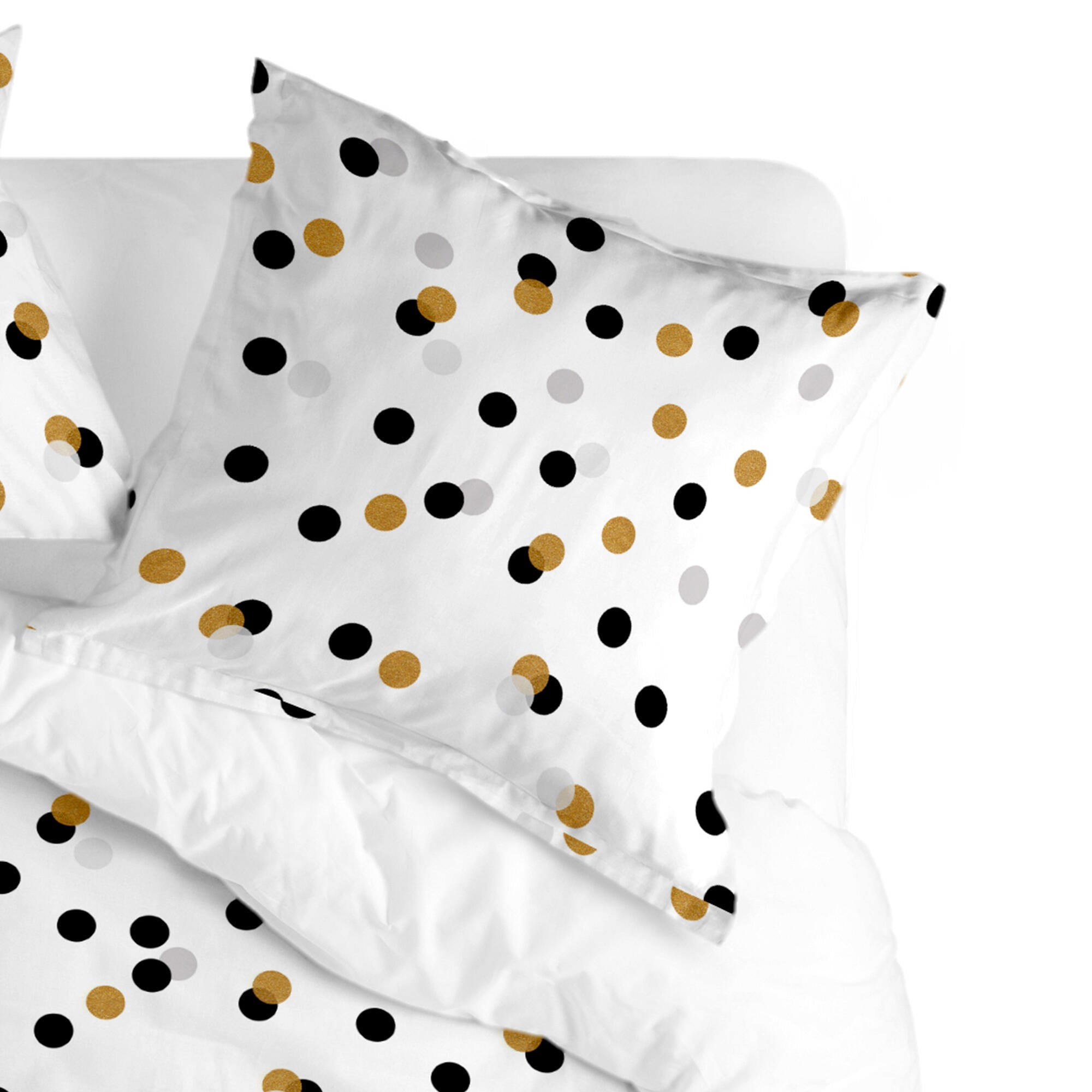 Golden dots Pillowcase