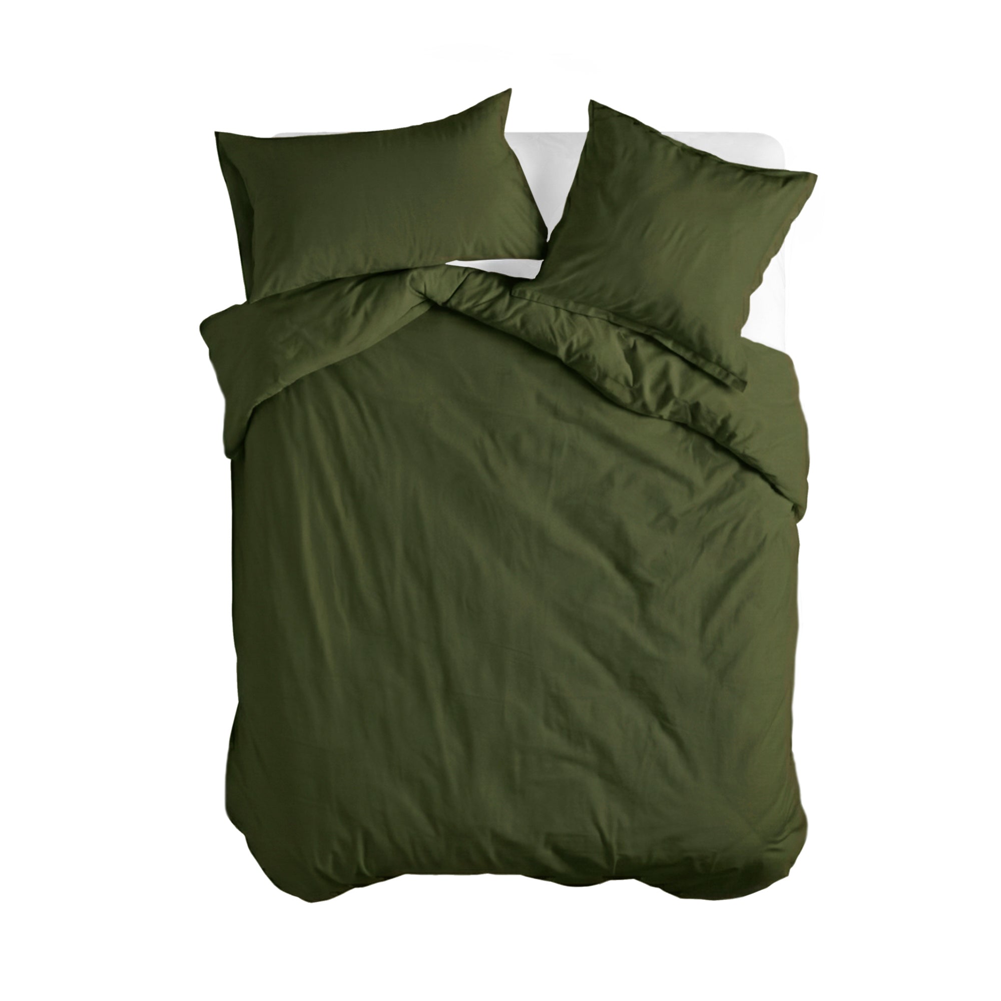 Basic Funda nórdica Verde oliva
