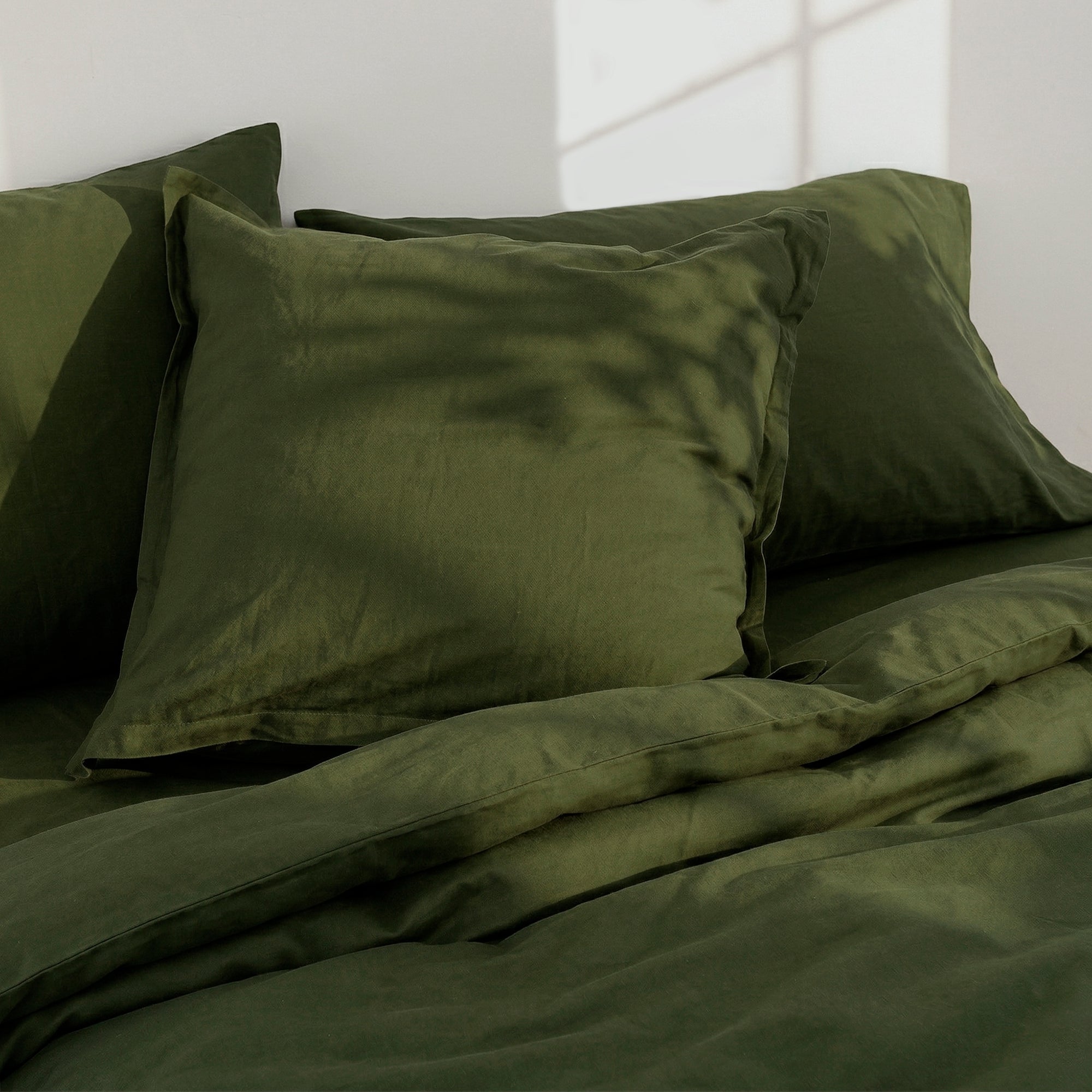 Basic Olive Green Pillowcase