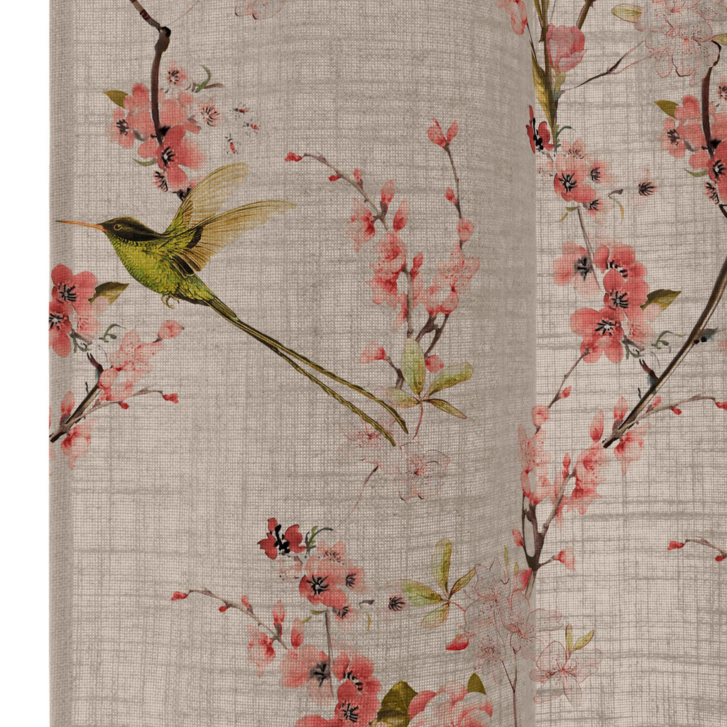 Chinoiserie Linen Curtain 140x280 cm