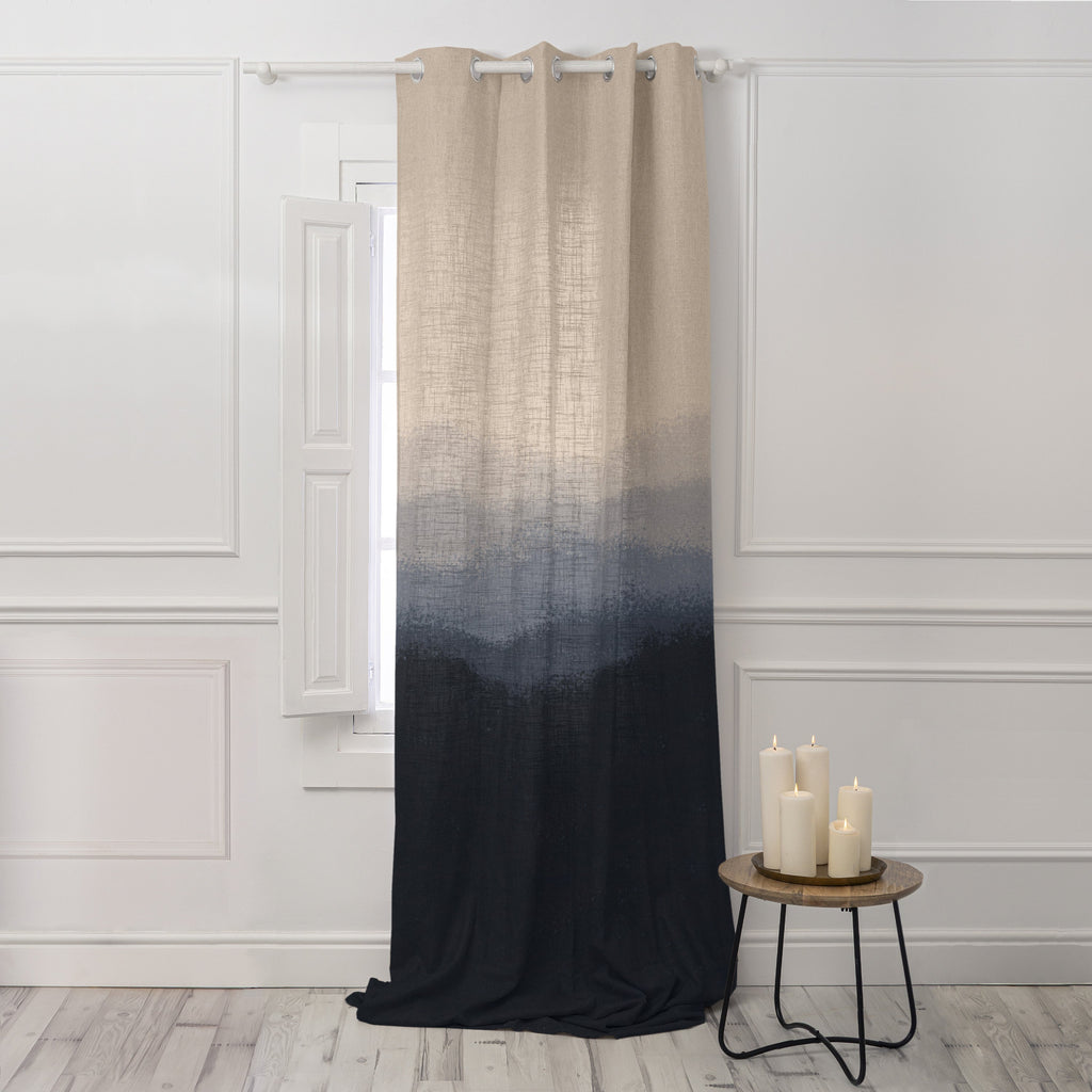 Cortina de linho Nightfall 140x280 cm
