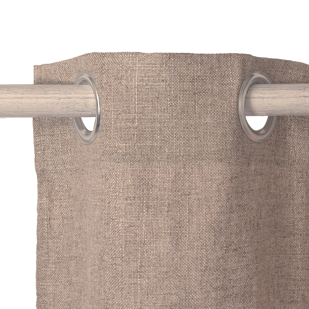 Basic Linen Curtain 140x280 cm Natural