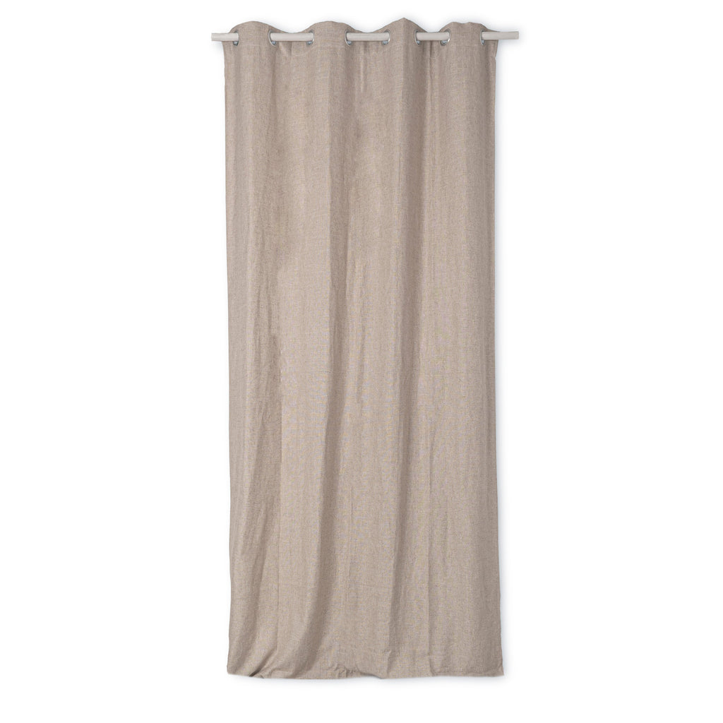 Basic Linen Curtain 140x280 cm Natural
