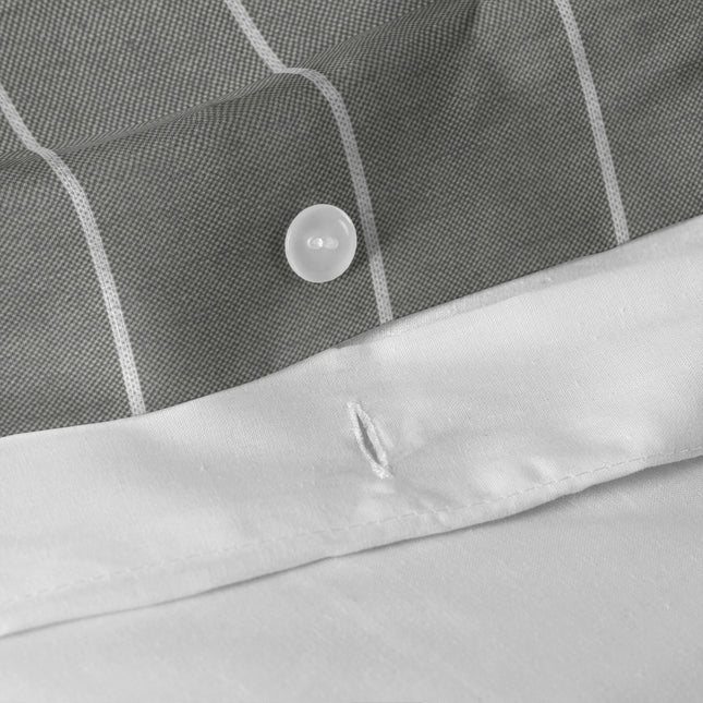 Oxford Funda nórdica Gris