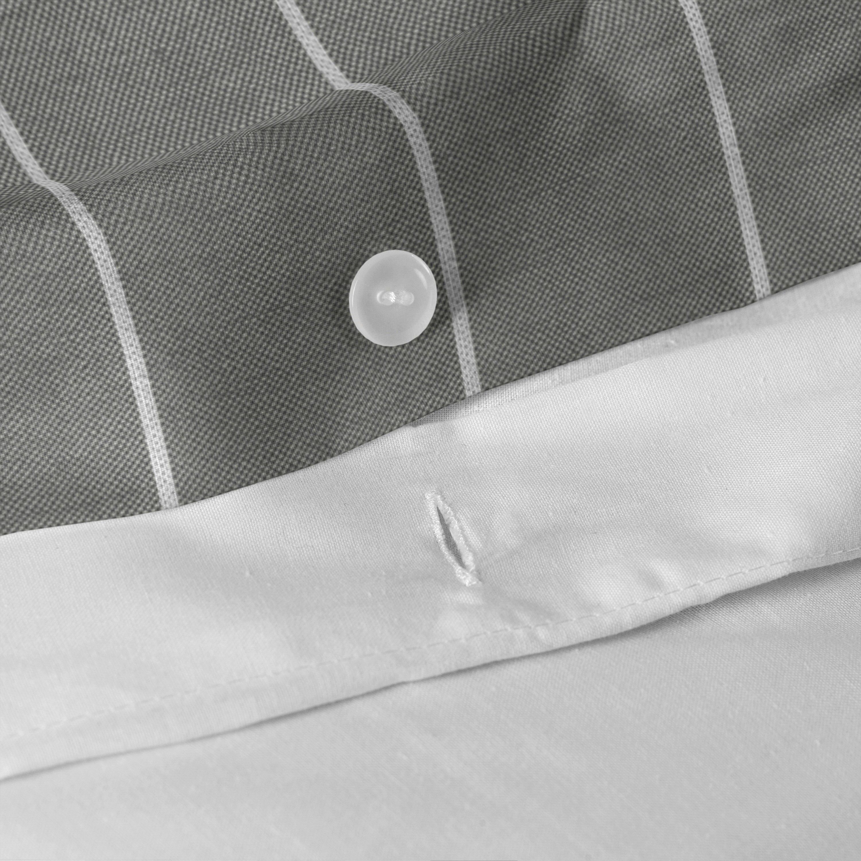 Oxford Funda nórdica Gris