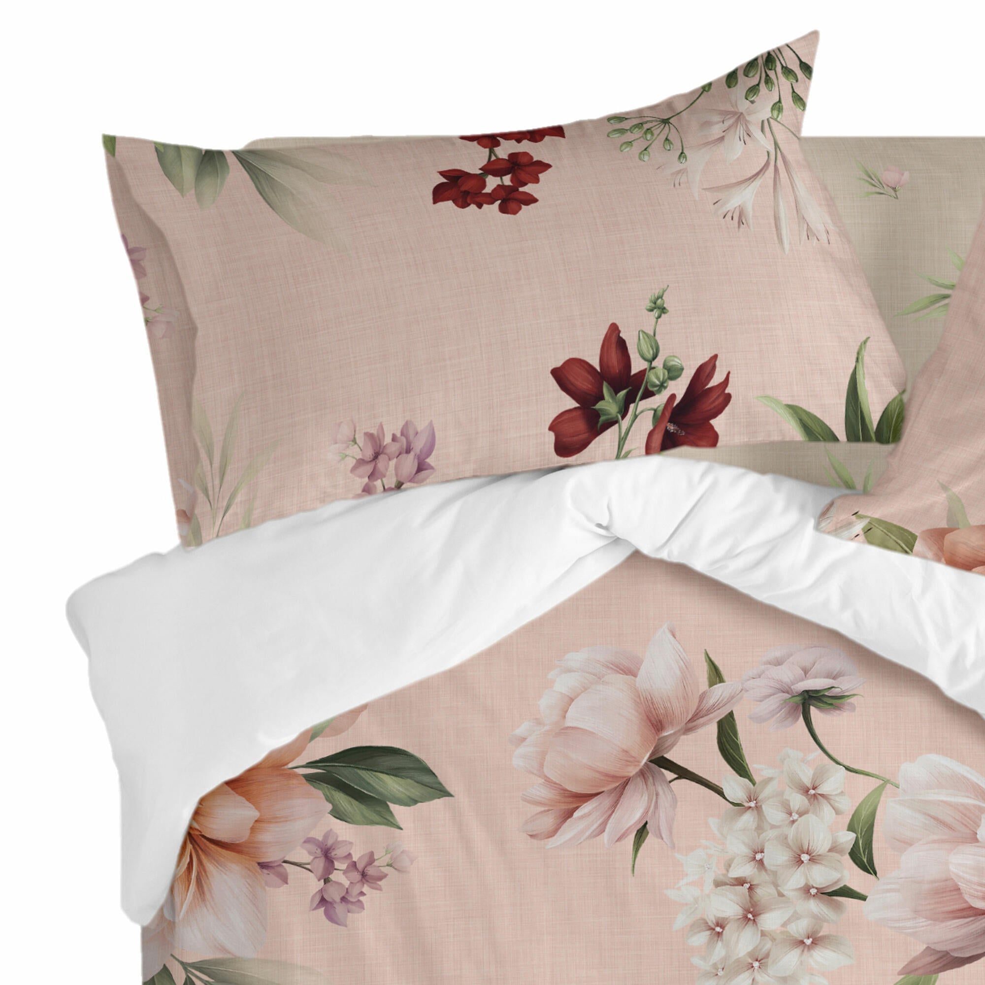 Summer Floral Pillowcase
