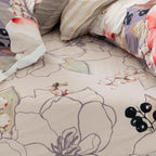 White peonies Fitted sheet