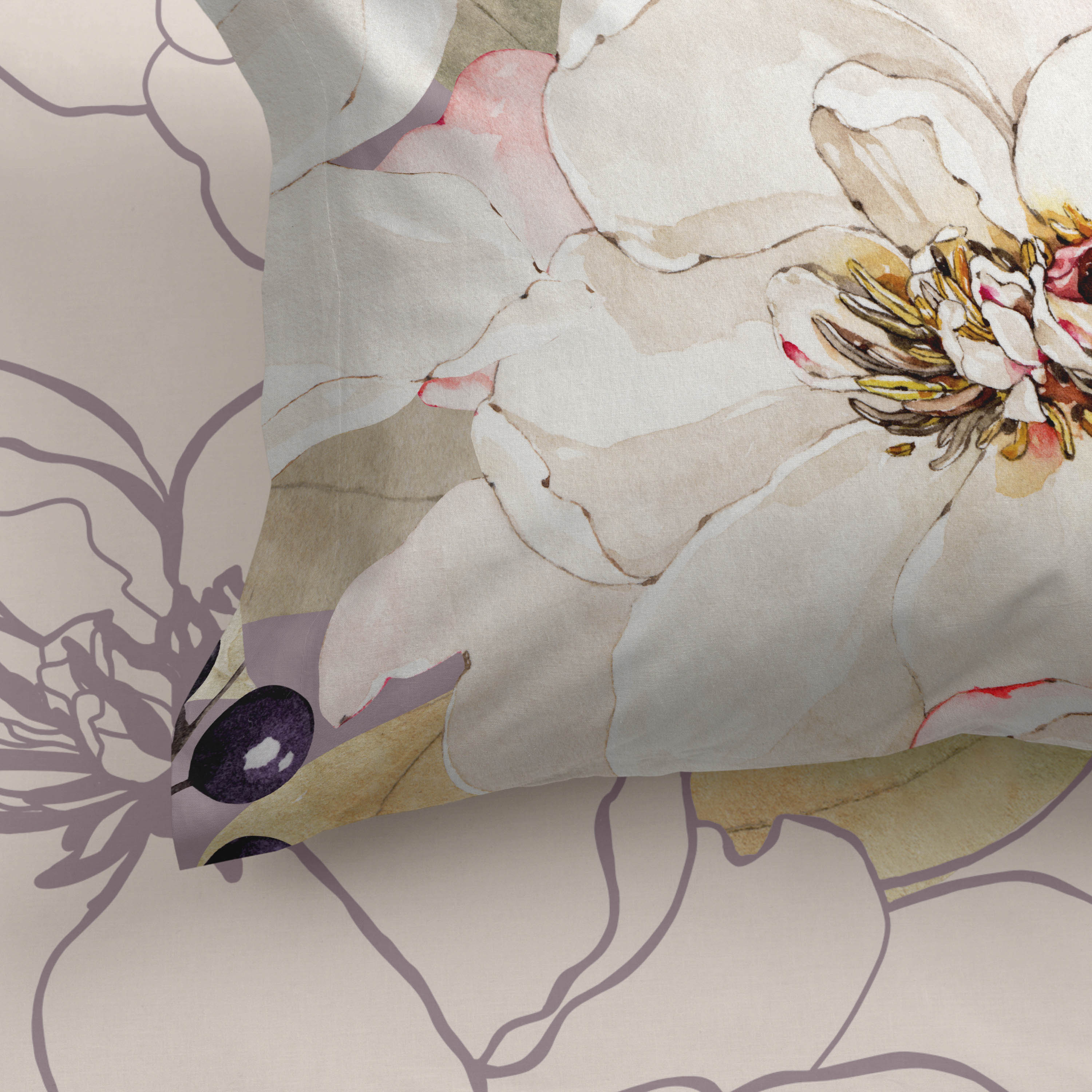 White peonies Bajera