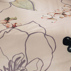 White peonies Fitted sheet