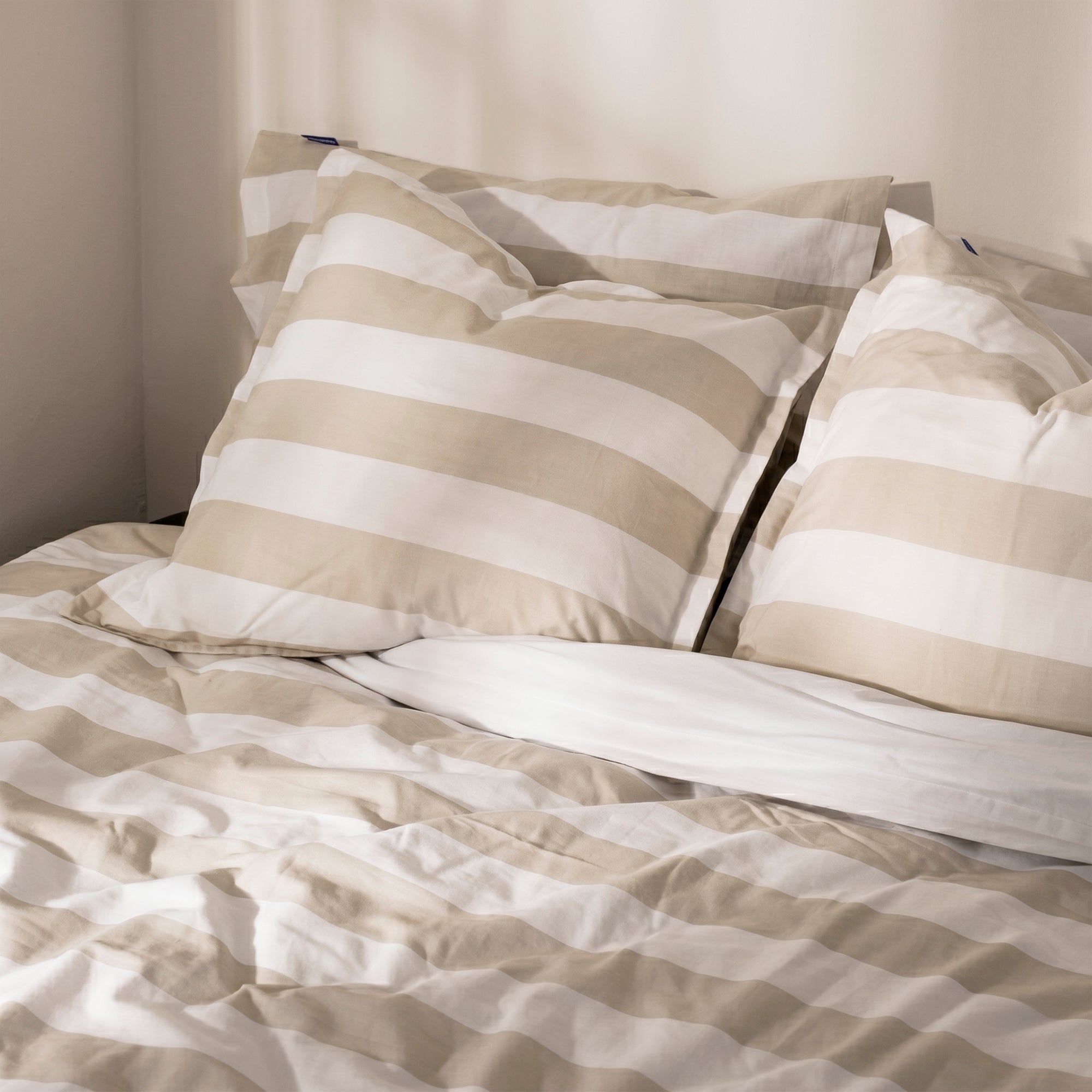 Breton Funda de almohada Beige