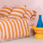Breton Funda de almohada Naranja