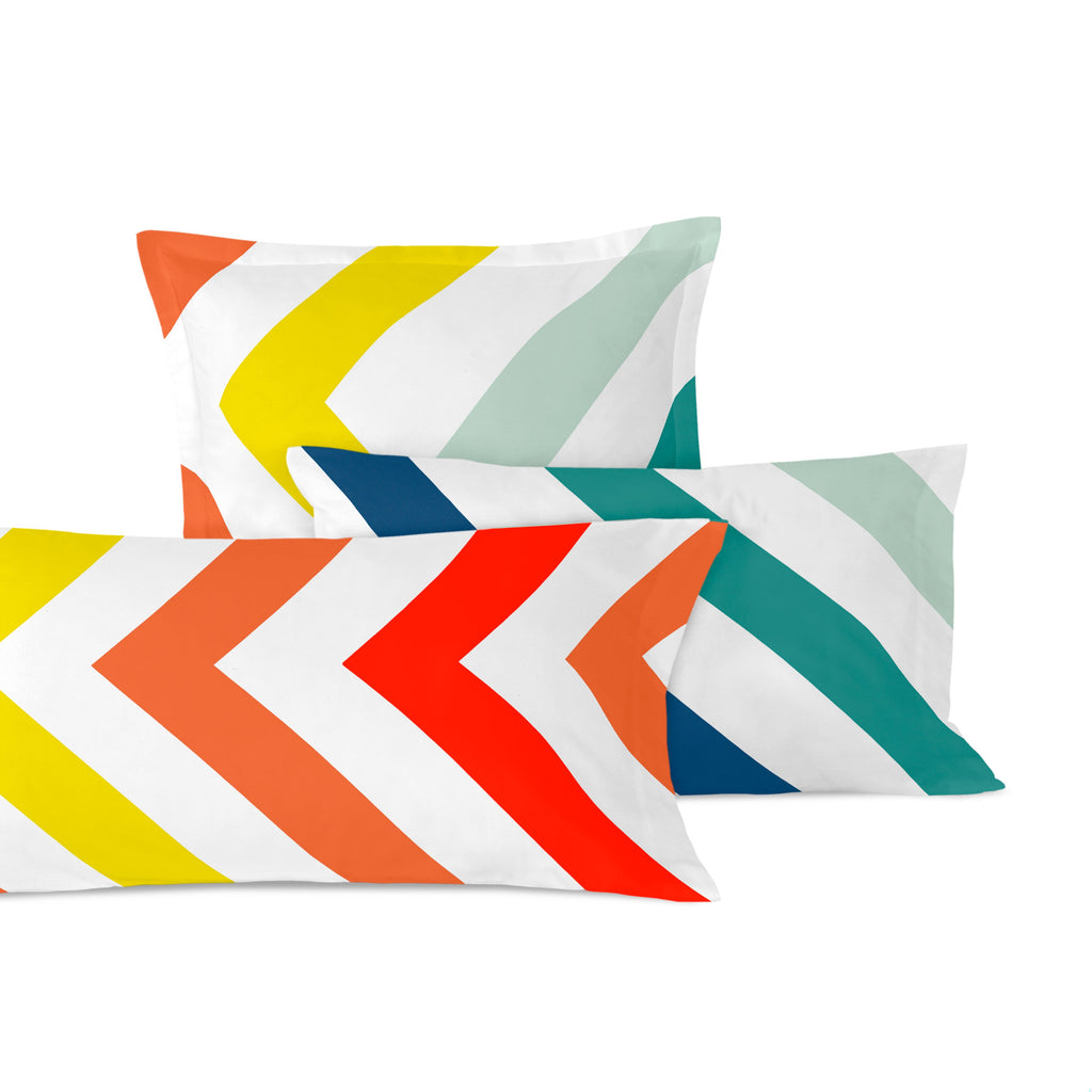 Fronha de Almofada Happy Stripes
