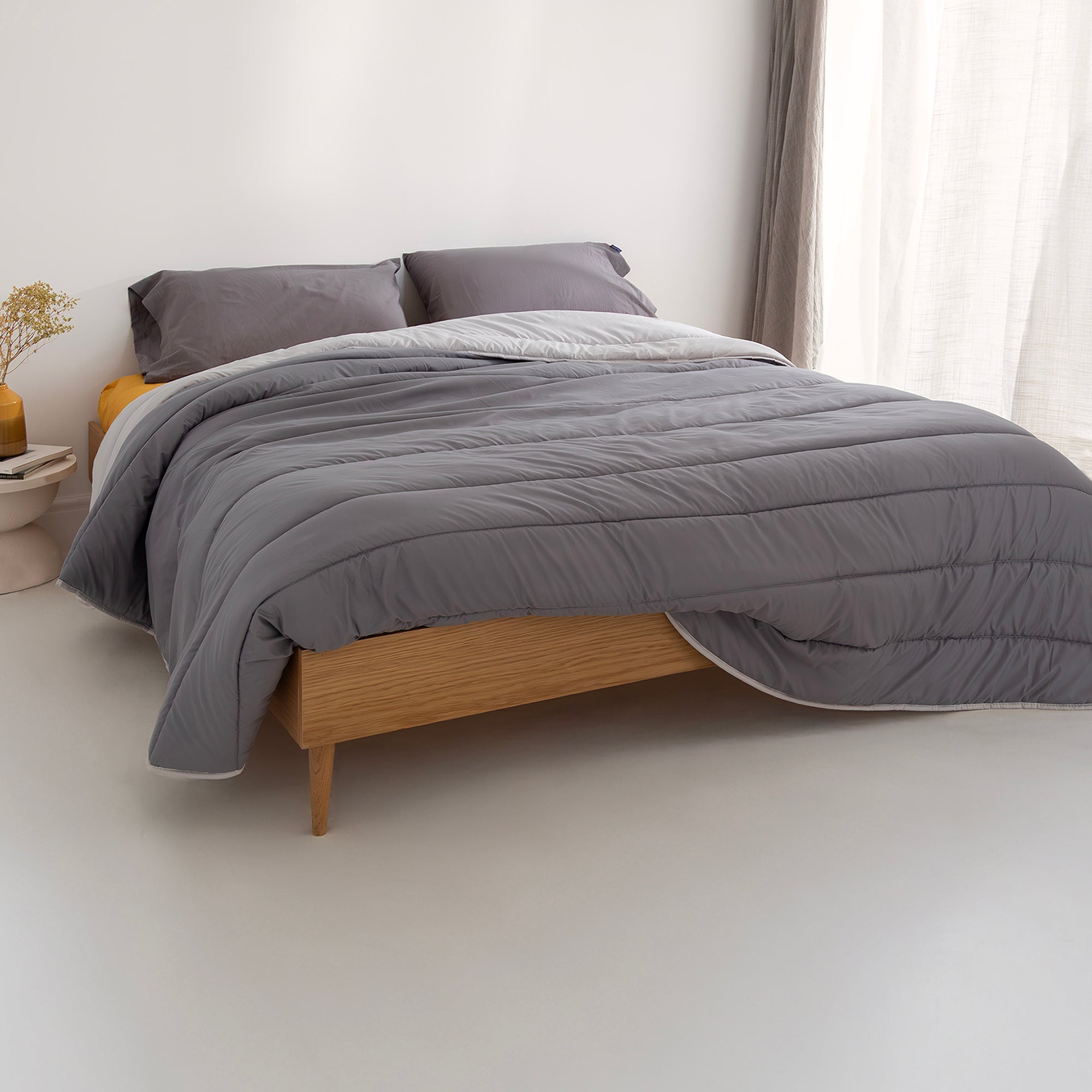 Basic Gray Duvet