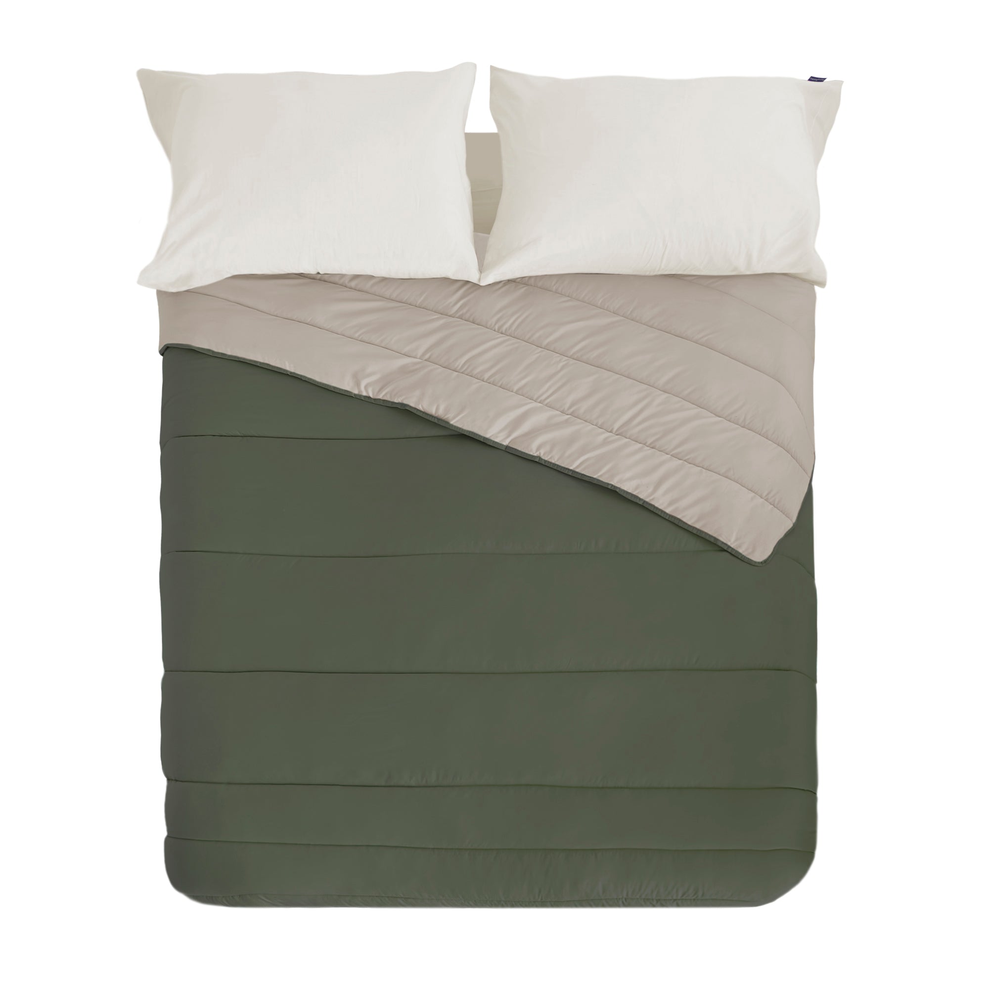 Basic Edredón Verde oliva