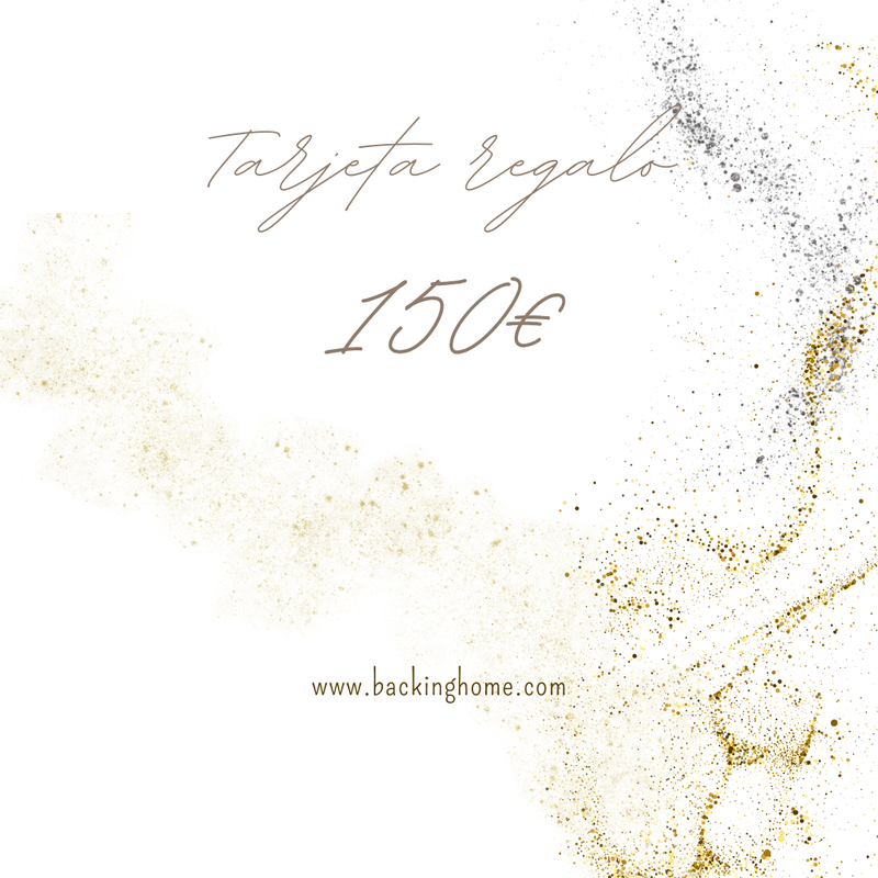 Tarjeta Regalo Backinghome | El detalle perfecto para cualquier ocasión |