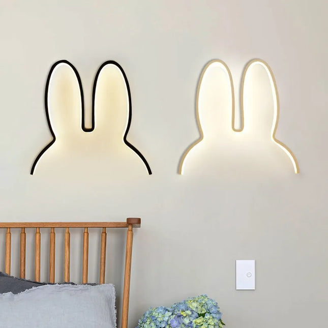 USB Powered Wall Led Rabbit