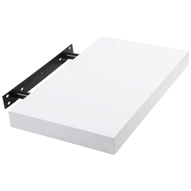 Set de 3 estantes flotantes de pared blancos de maderaEstantesFurniture > Shelving > Wall Shelves & Ledges > Floating Wall Shelves & Ledges